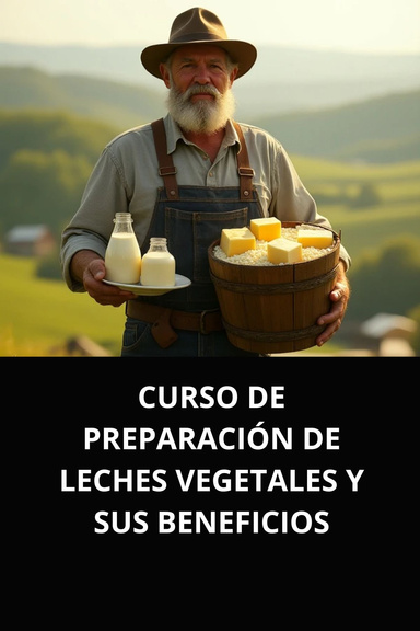 CURSO DE PREPARACIÓN DE LECHES VEGETALES Y SUS BENEFICIOS