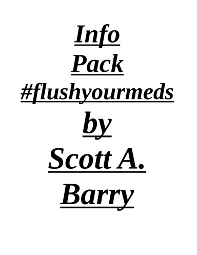 Info Pack #flushyourmeds