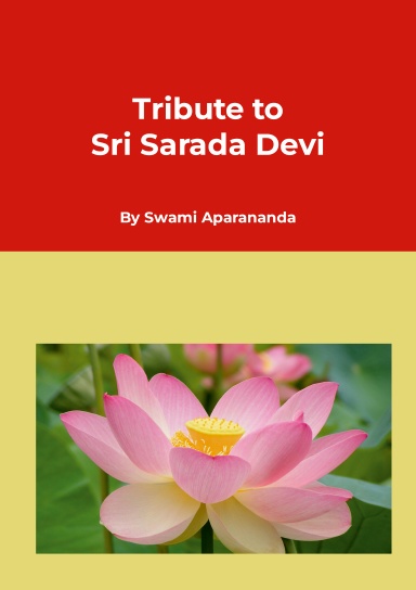 Tribute to Sri Sarada Devi