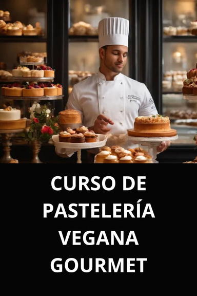 CURSO DE PASTELERÍA VEGANA GOURMET