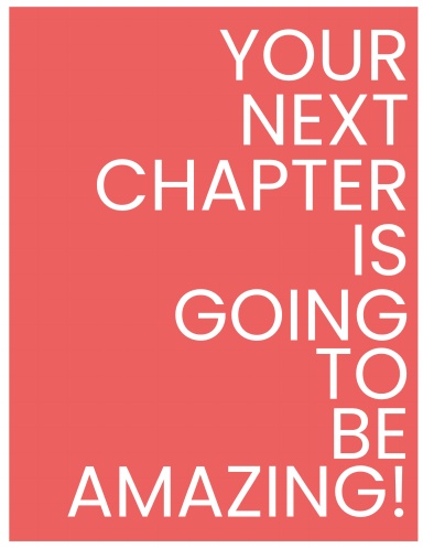 Your Next Chapter Is Going To Be Amazing! - Dot Journal