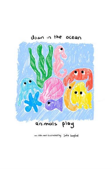 Down in the ocean animals play