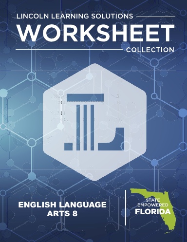 FL English Language Arts 8 - Worksheet Collection 2526