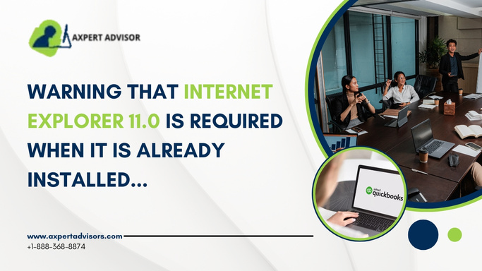 Internet Explorer is Required When It is Already Installed Warning