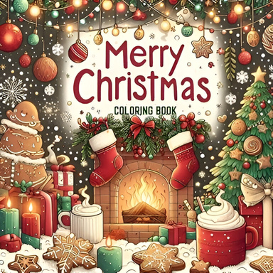 Cozy Christmas Coloring Book
