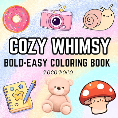 Cozy Whimsy Coloring Book