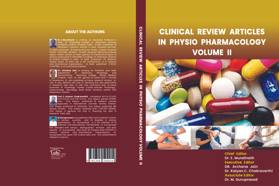 CLINICAL REVIEW ARTICLES  IN PHYSIO PHARMACOLOGY VOLUME II