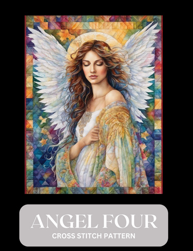 ANGEL FOUR CROSS STITCH PATTERN