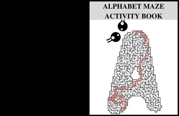ALPHABET MAZE ACTIVITY BOOK