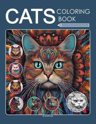 Cats Coloring Book