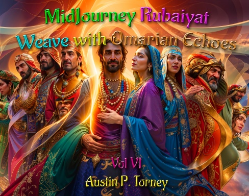 MidJourney Rubaiyat Weave with Omarian Echoes Vol VI (Lulu 11x8.5)