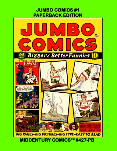 Golden Age Jumbo Comics #1 (Paperback Edition)