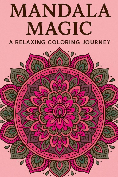 Mandala Magic A Relaxing Coloring Journey