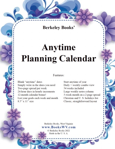 Anytime Planner