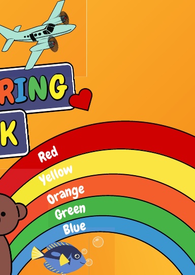 Simple coloring book