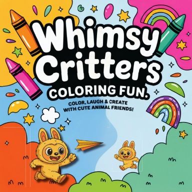 Whimsy Critters Coloring Fun