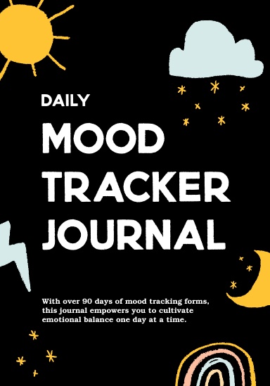 Daily Mood Tracker Journal - Spiral Bound