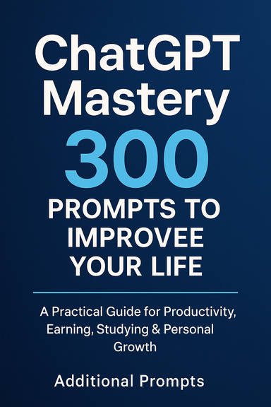 ChatGPT Mastery Book Cover
