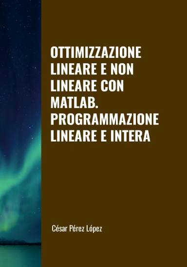 OTTIMIZZAZIONE LINEARE E NON LINEARE CON MATLAB. PROGRAMMAZIONE LINEARE E INTERA