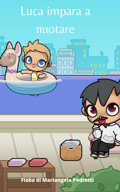 Luca impara a nuotare