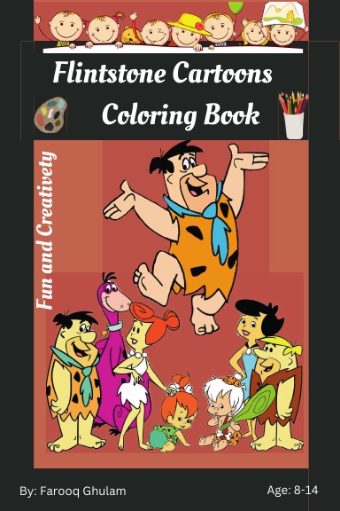 Flintstone Cartoons Coloring Book
