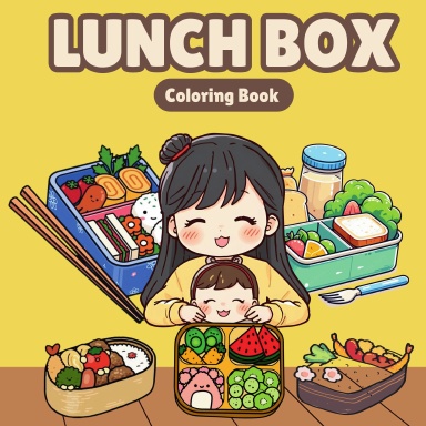 Lunch Box Coloring Book