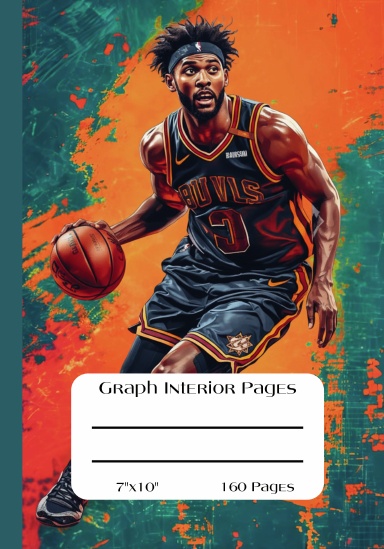 Graph Interior Pages, 7"x10",160 Pages