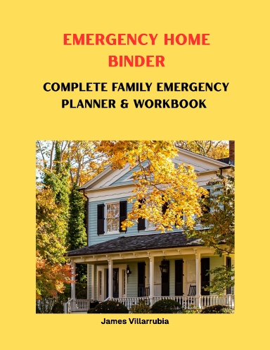 EMERGENCY HOME BINDER