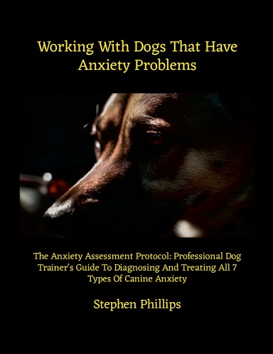 Working With Dogs That Have Anxiety Problems
