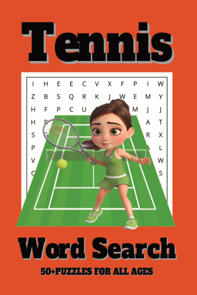 Tennis Word Search Book