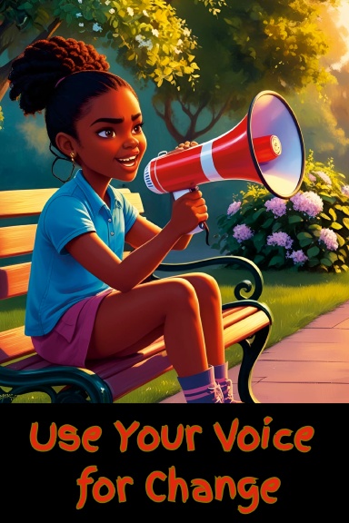 Journal Notebook - Use Your Voice for Change