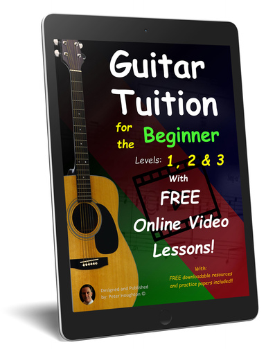 Guitar Tuition for the Beginner Level 1,2,3