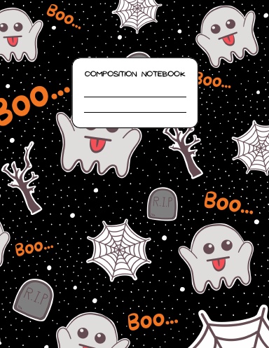 Halloween Composition Notebook
