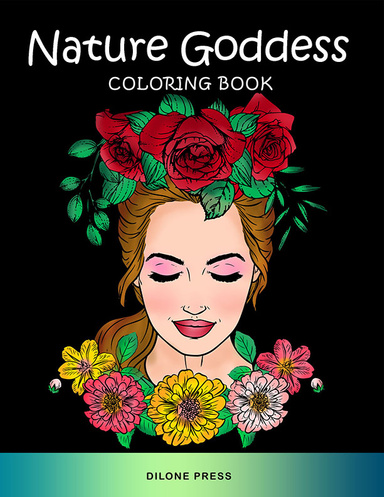 Nature Goddess Coloring Book