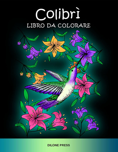 Colibrì Libro da Colorare