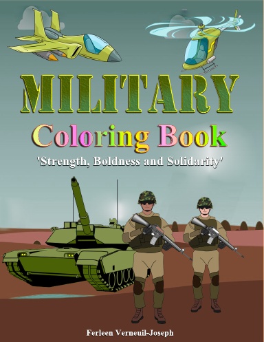 Military Coloring Book
