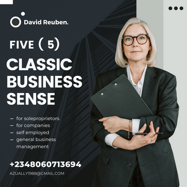 FIVE (5) CLASSIC BUSINESS SENSE