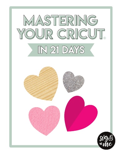 Mastering Your Cricut in 21 Days Course Workbook