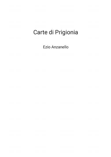 Carte di Prigionia