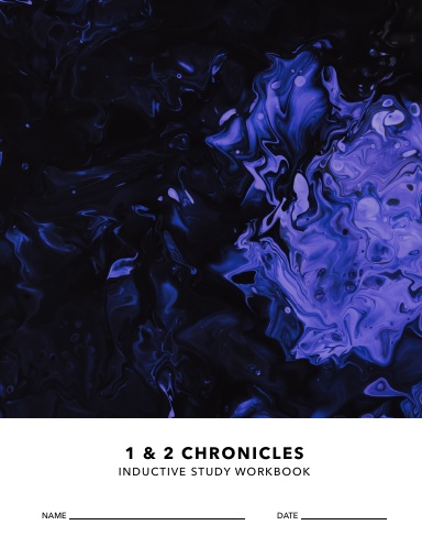 1 & 2 Chronicles Inductive Study Workbook