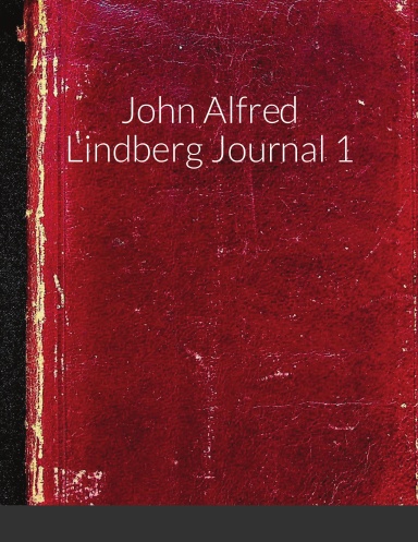 John Alfred Lindberg Journal 1