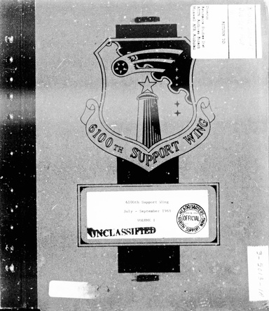 6100th Support Wing History, Tachikawa Air Base Japan, 1968 July-September