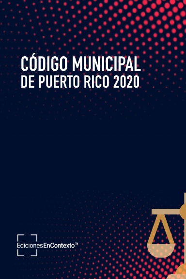 Código Municipal de Puerto Rico 2020