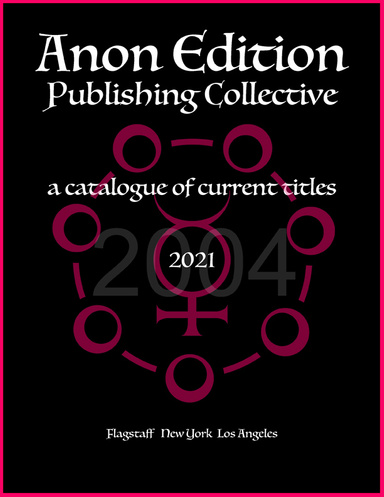 Anon Edition 2021 Catalogue