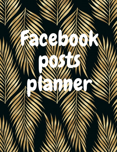 Facebook posts planner