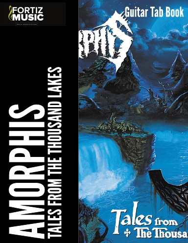 Amorphis-Tales From The Thousand Lakes Guitar Tab Book
