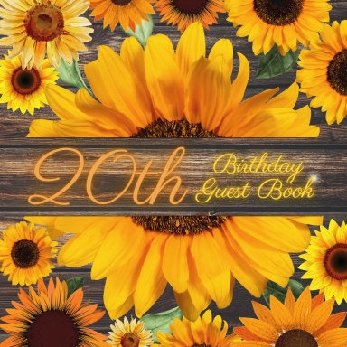 20th Birthday Guest Book