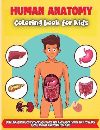 Download Human Antomy Coloring Book For Kids