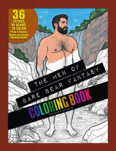 Men of Bare Bear Fantasy Coloring Book