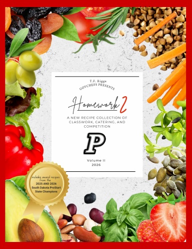 Homework 2 TF Riggs Culinary Arts Cookbook